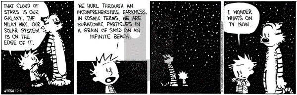 Calvin and Hobbes - Tuesday October 8, 2024 Comic Strip