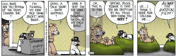 Get Fuzzy on Monday January 2, 2006 Comic Strip