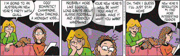 Luann on Thursday December 30, 2010 Comic Strip
