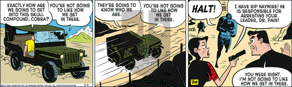 Rip Haywire on Thursday June 8, 2017 Comic Strip