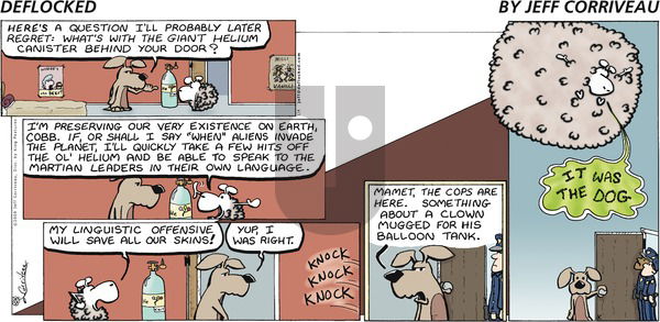 DeFlocked on Sunday January 4, 2009 Comic Strip