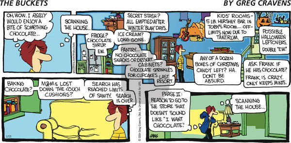 The Buckets on Sunday February 23, 2014 Comic Strip