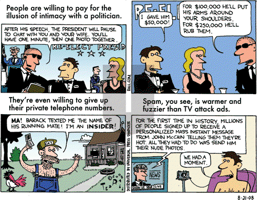 Ted Rall on Thursday August 21, 2008 Comic Strip