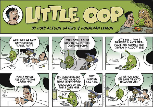 Alley Oop on Sunday March 9, 2025 Comic Strip
