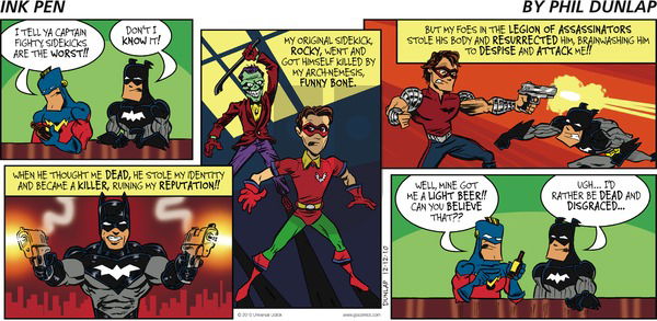 Ink Pen on Sunday December 12, 2010 Comic Strip
