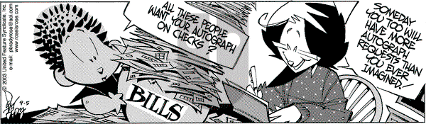 Rose is Rose on Friday September 5, 2003 Comic Strip