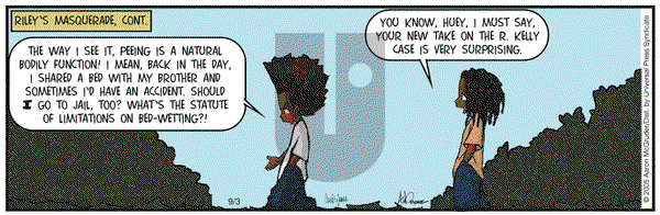 The Boondocks on Saturday September 3, 2005 Comic Strip