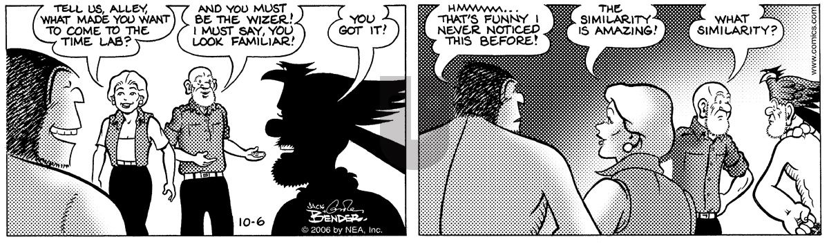 Alley Oop - Friday October 6, 2006 Comic Strip