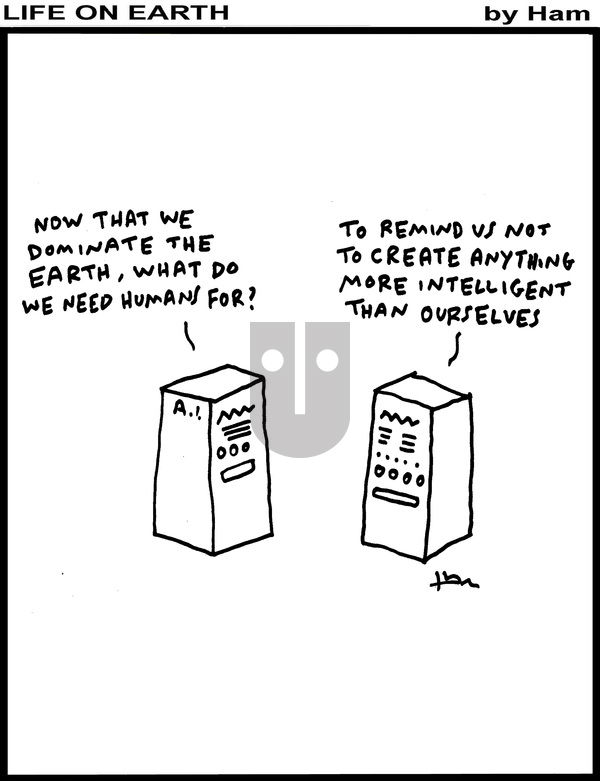Life on Earth on Sunday April 13, 2025 Comic Strip
