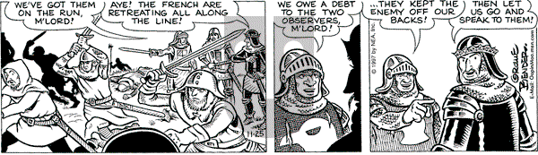 Alley Oop on Tuesday November 25, 1997 Comic Strip