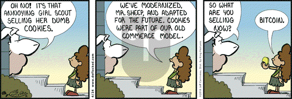 DeFlocked on Tuesday April 24, 2018 Comic Strip