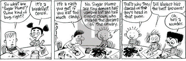 Cul de Sac on Monday December 24, 2007 Comic Strip