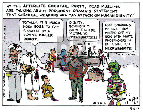 Ted Rall on Friday September 6, 2013 Comic Strip