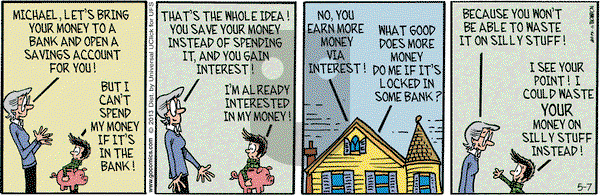 Grand Avenue on Tuesday May 7, 2013 Comic Strip