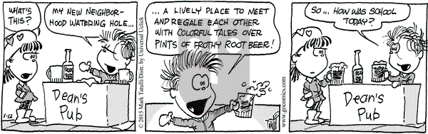 Heart of the City on Monday January 12, 2015 Comic Strip
