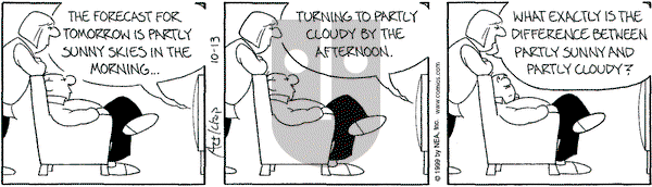 The Born Loser on Wednesday October 13, 1999 Comic Strip