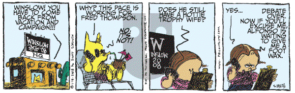 Prickly City on Friday January 18, 2008 Comic Strip