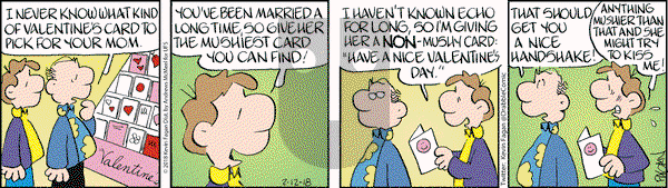 Drabble on Monday February 12, 2018 Comic Strip