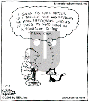 Kit 'N' Carlyle on Tuesday October 3, 2006 Comic Strip