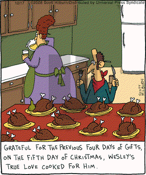 The Argyle Sweater on Wednesday December 17, 2008 Comic Strip