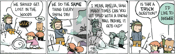 Wallace the Brave on Saturday January 25, 2020 Comic Strip