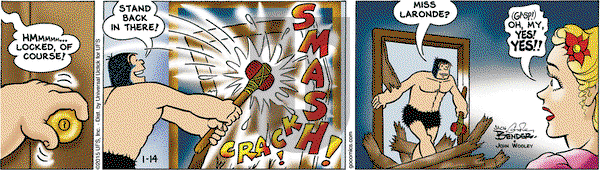 Alley Oop on Wednesday January 14, 2015 Comic Strip