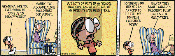 Grand Avenue on Saturday January 10, 2009 Comic Strip