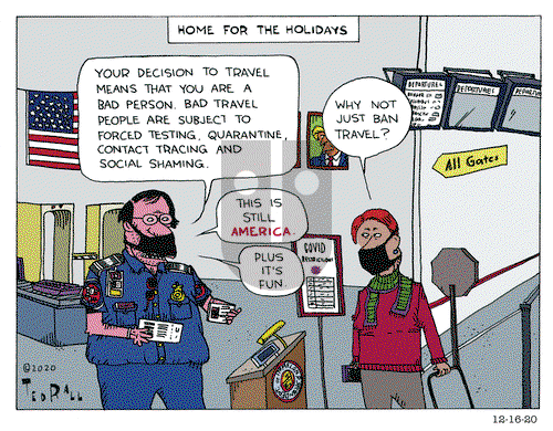 Ted Rall on Wednesday December 16, 2020 Comic Strip