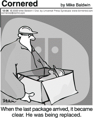 Cornered on Friday December 26, 2008 Comic Strip