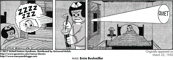 Nancy Classics on Wednesday March 22, 2017 Comic Strip