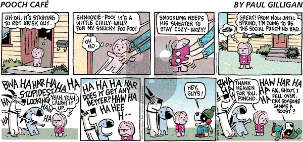 Pooch Cafe on Sunday November 27, 2005 Comic Strip
