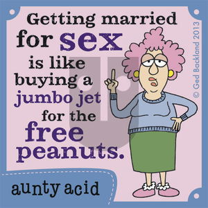 Aunty Acid on Friday August 9, 2013 Comic Strip