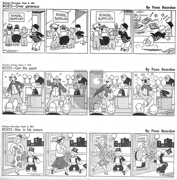 Bozo - Friday November 29, 2024 Comic Strip