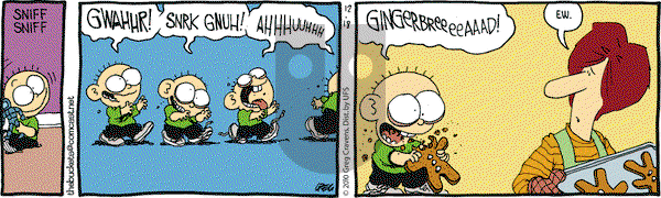 The Buckets - Saturday December 18, 2010 Comic Strip