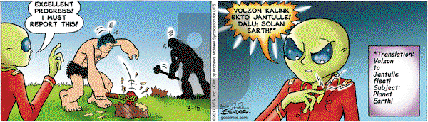 Alley Oop on Wednesday March 15, 2017 Comic Strip