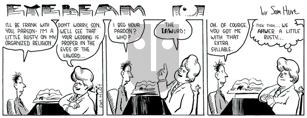 Eyebeam Classic on Tuesday May 13, 2025 Comic Strip
