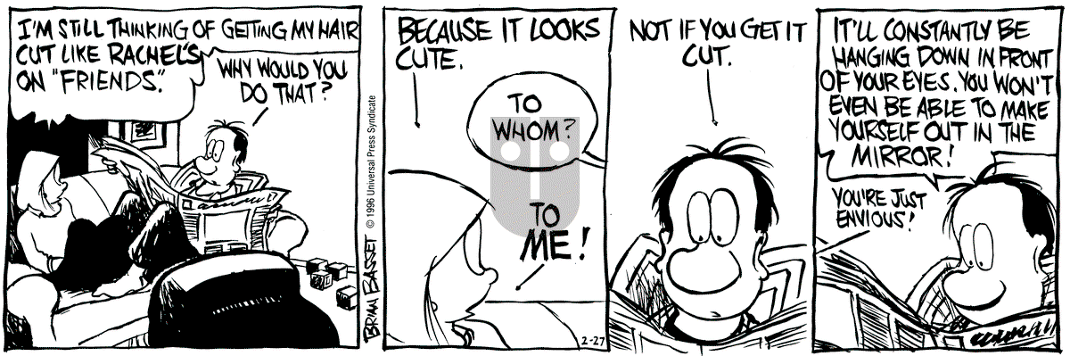 Adam@Home - Tuesday February 27, 1996 Comic Strip