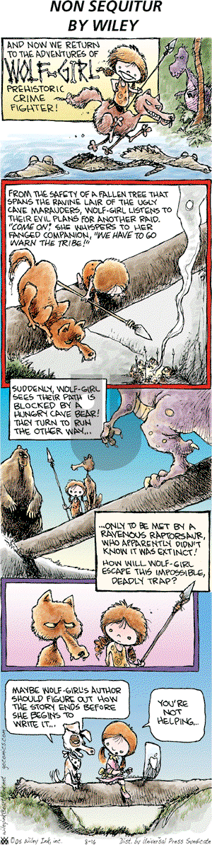 Non Sequitur on Sunday August 16, 2009 Comic Strip