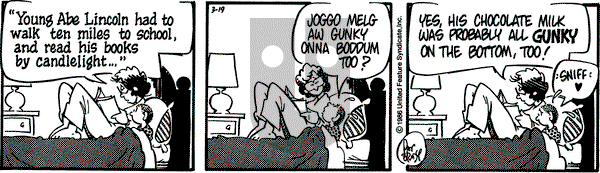 Rose is Rose on Wednesday March 19, 1986 Comic Strip