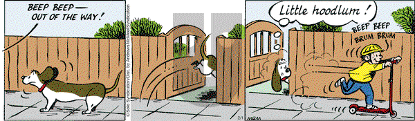Fred Basset on Friday February 1, 2019 Comic Strip