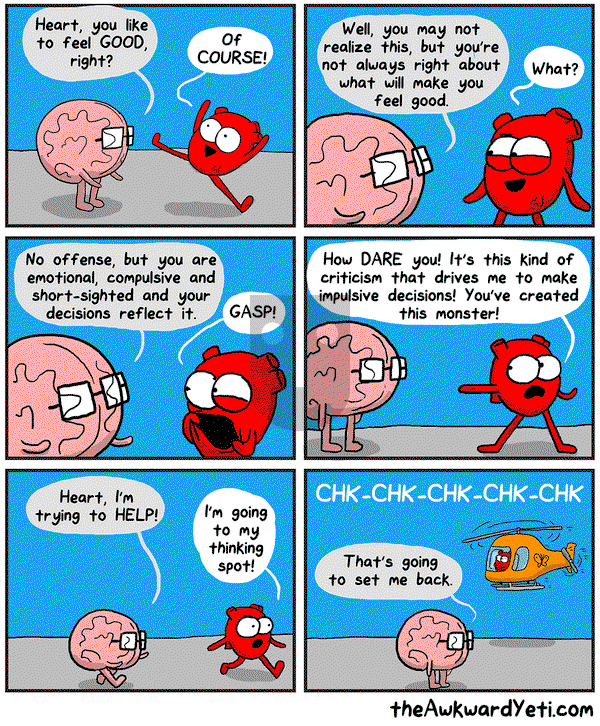 The Awkward Yeti on Friday August 26, 2016 Comic Strip