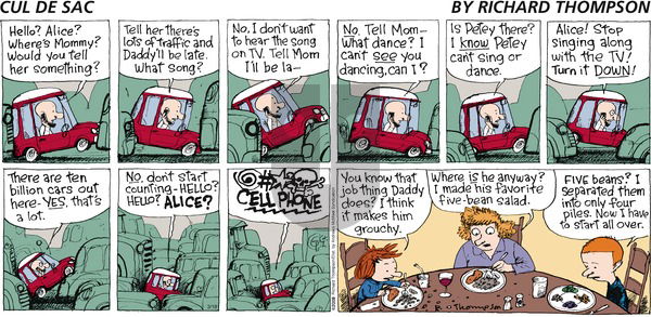 Cul de Sac on Sunday March 18, 2018 Comic Strip