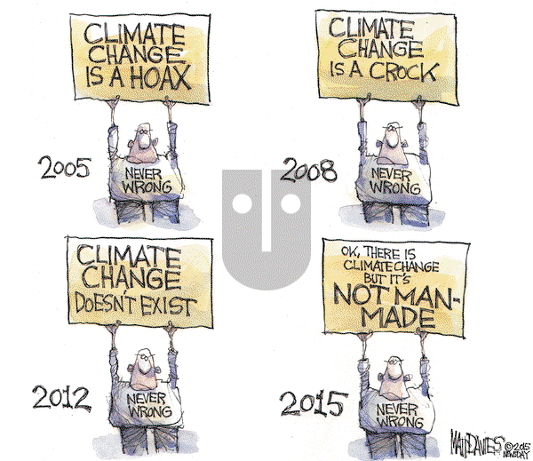 Matt Davies on Monday February 2, 2015 Comic Strip