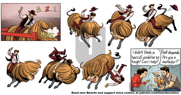 Beardo on Monday April 7, 2025 Comic Strip