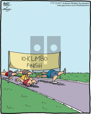 In the Bleachers on Wednesday July 12, 2017 Comic Strip