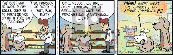 DeFlocked on Wednesday August 24, 2011 Comic Strip