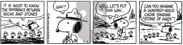 Peanuts on Wednesday July 2, 1980 Comic Strip