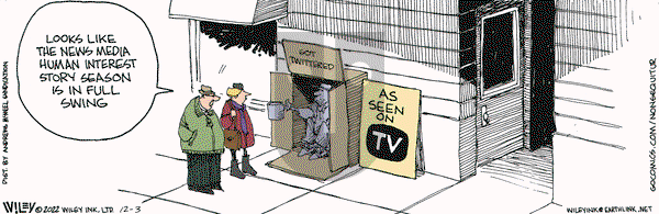 Non Sequitur - Saturday December 3, 2022 Comic Strip