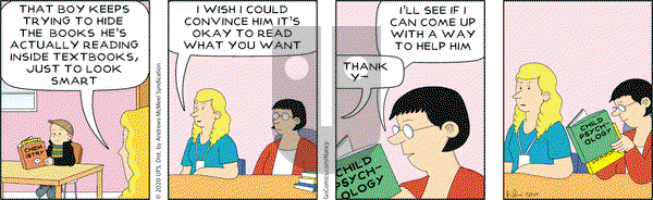 Nancy on Tuesday March 24, 2020 Comic Strip