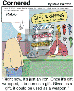 Cornered on Friday October 30, 2015 Comic Strip